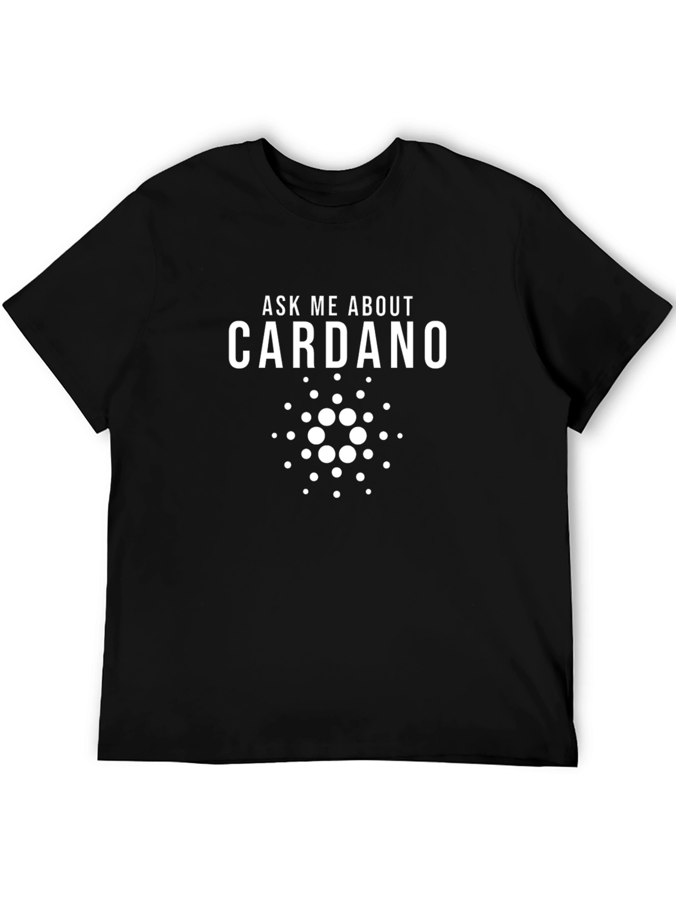 Ask Me About Cardano T-Shirt - Crypto Tee