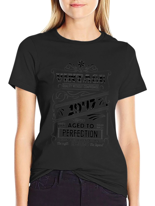 Vintage 1947 Aged To Perfection Graphic Tee