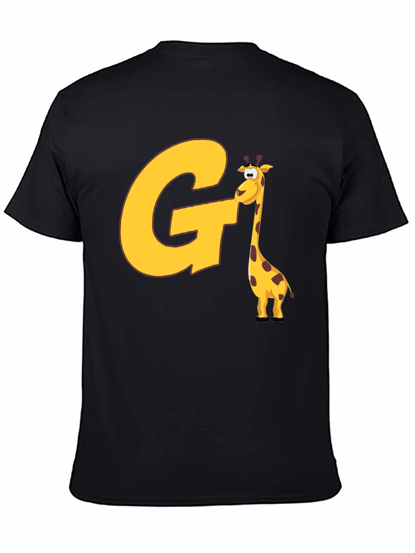 Funny Giraffe Initial G T-Shirt