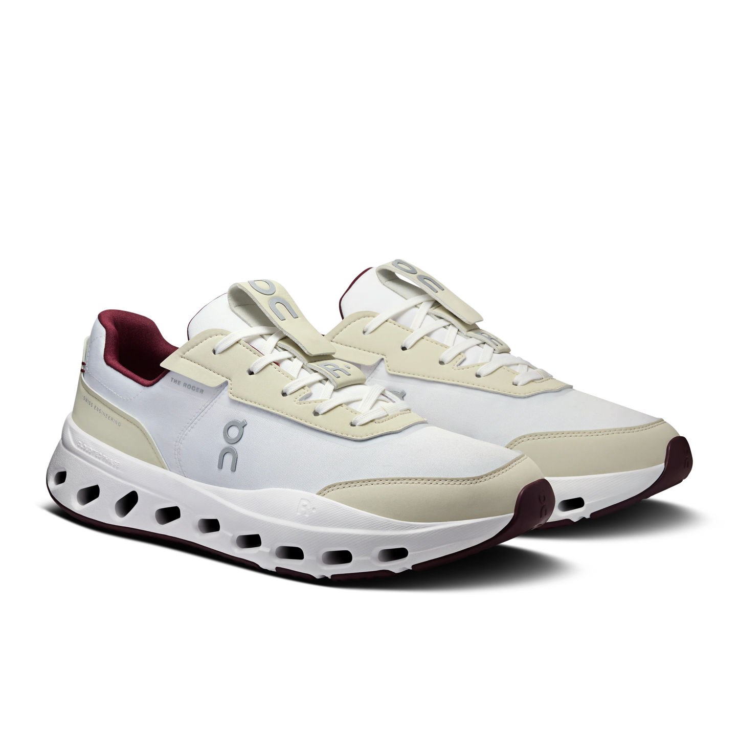 THE ROGER Wildcard Ivory | Maroon
