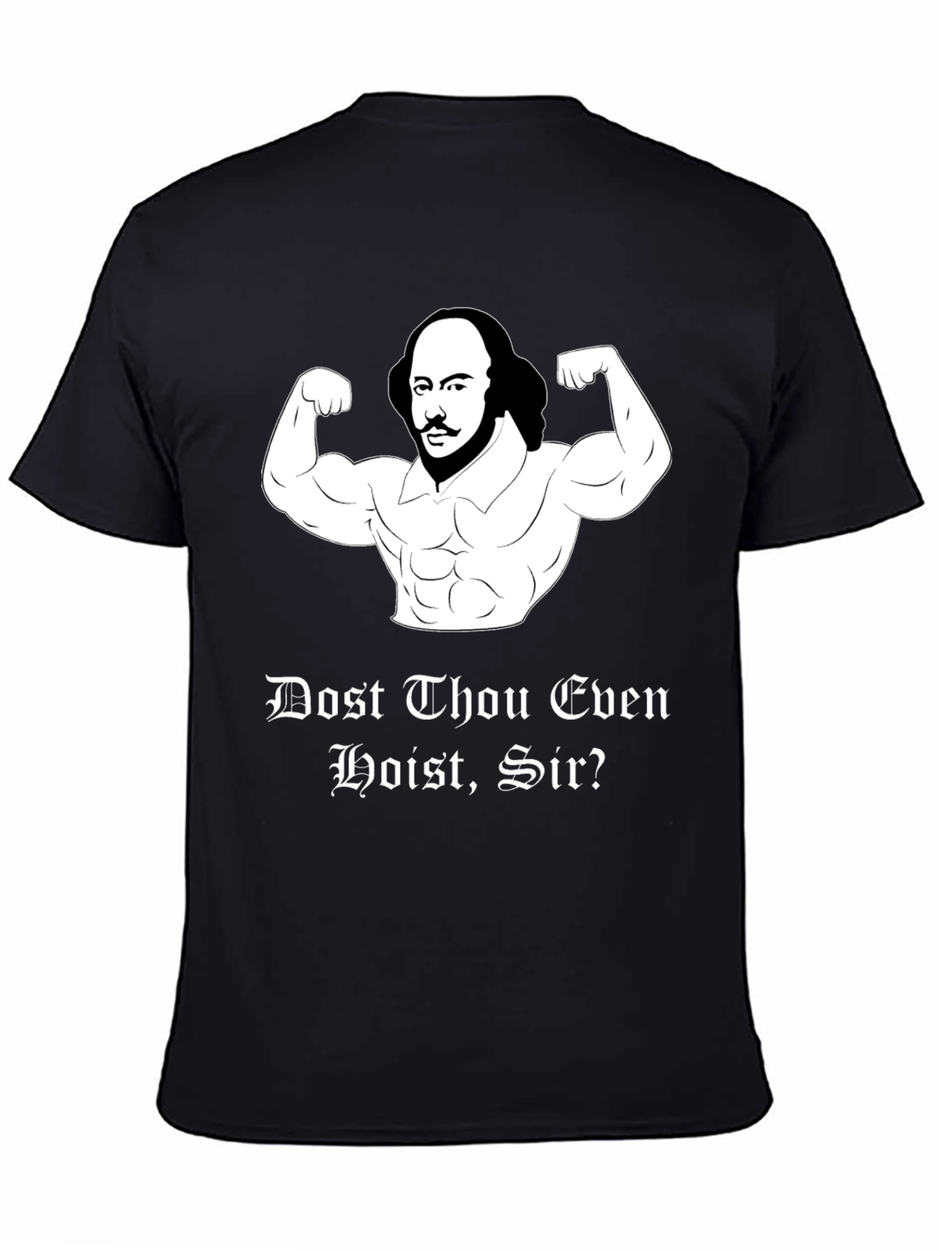 Shakespeare Gym Black T-Shirt