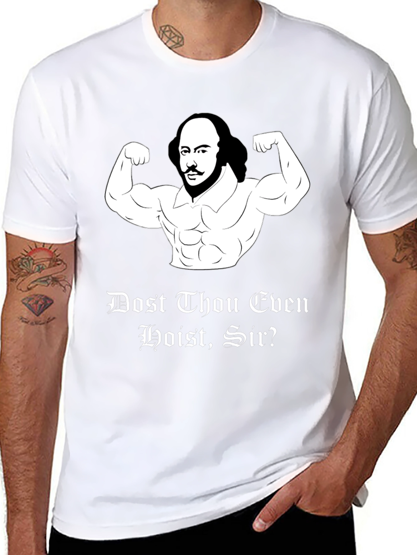 Shakespeare Gym Black T-Shirt