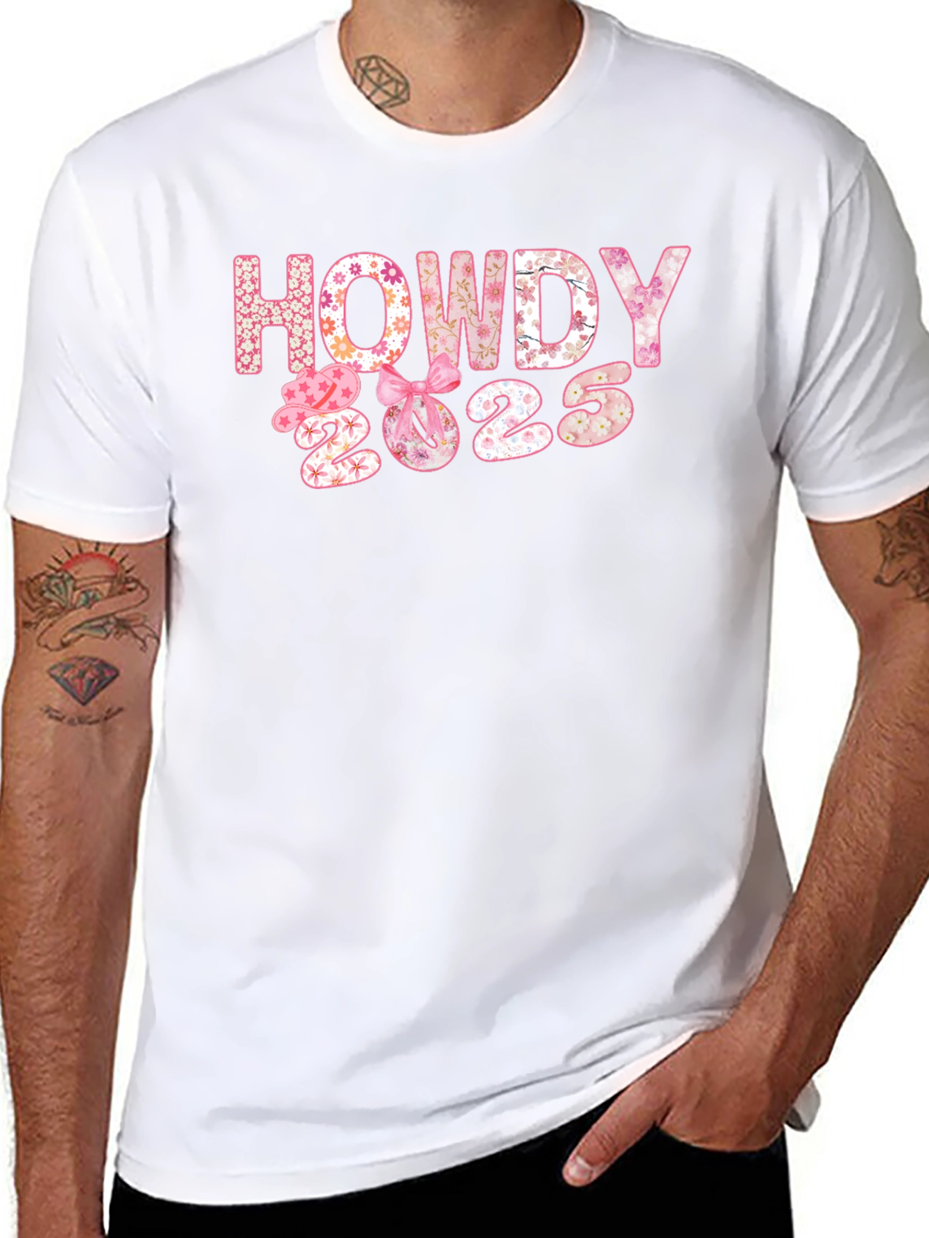 Howdy 2025 Floral T-Shirt