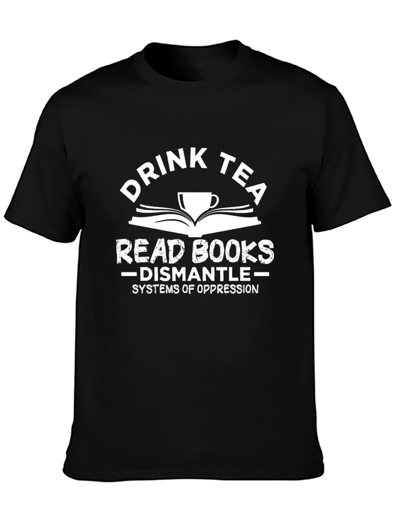 Drink Tea Read Books T-Shirt