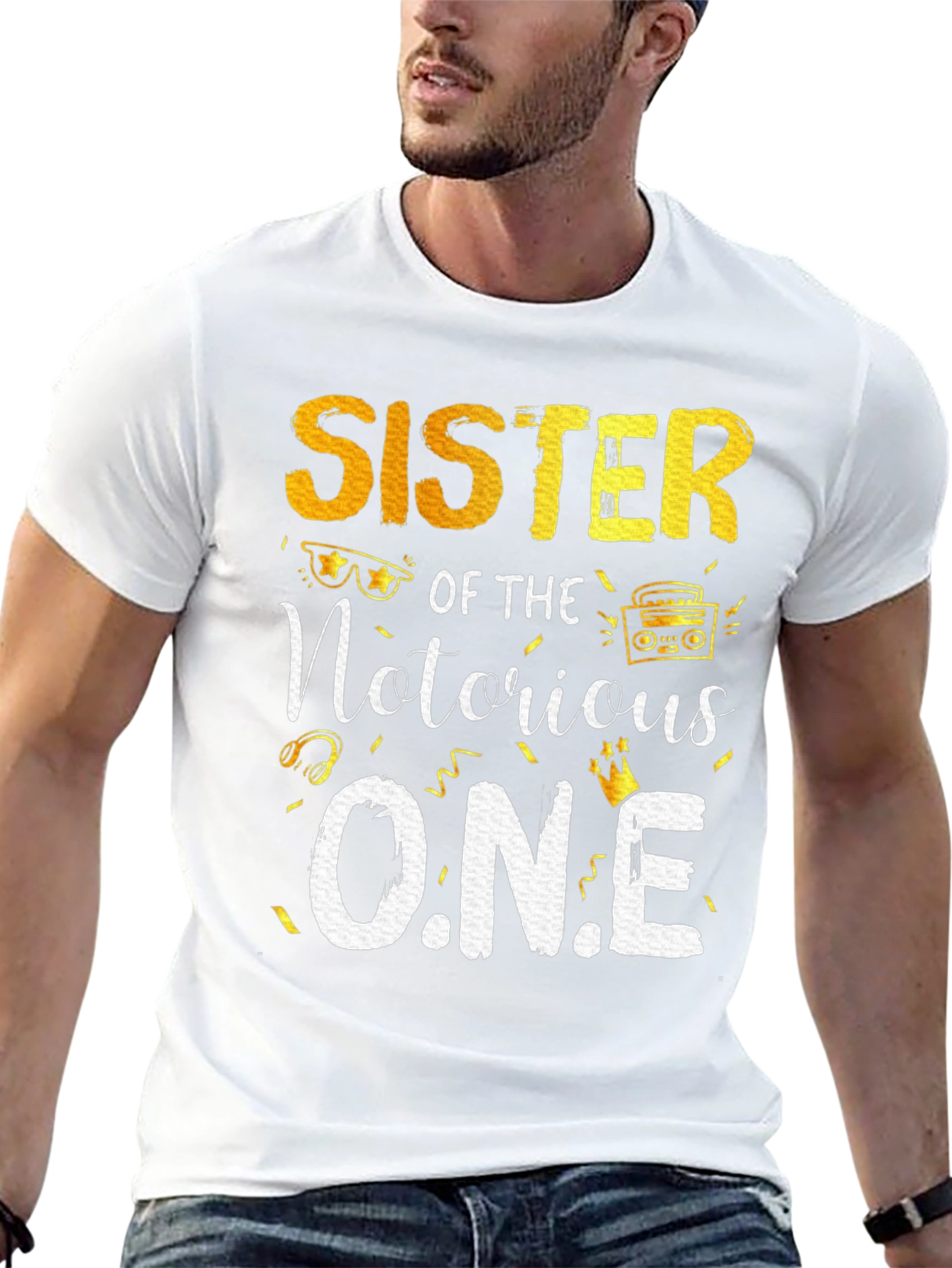 Sister Of The Notorious One T-Shirt - Black