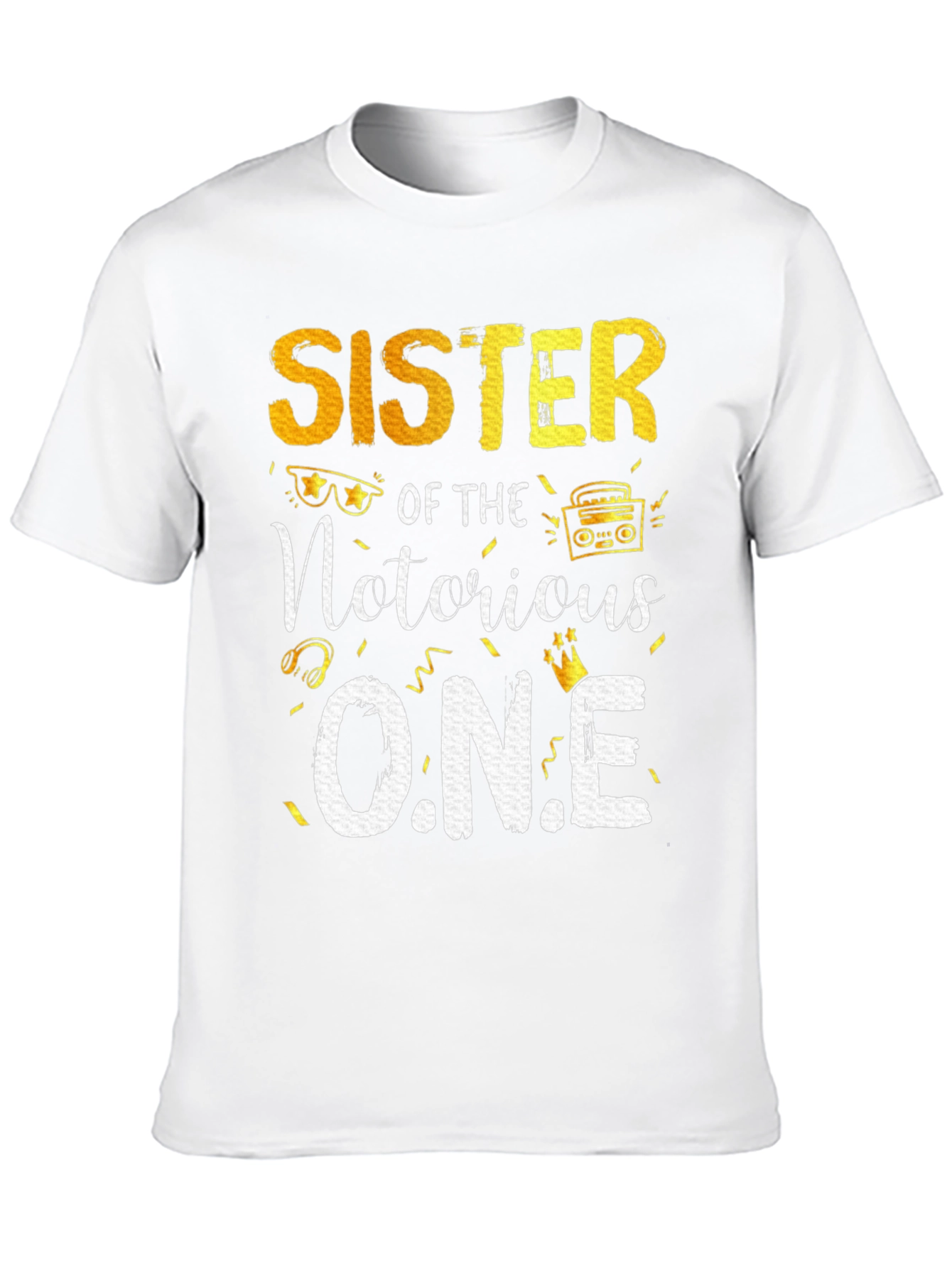 Sister Of The Notorious One T-Shirt - Black