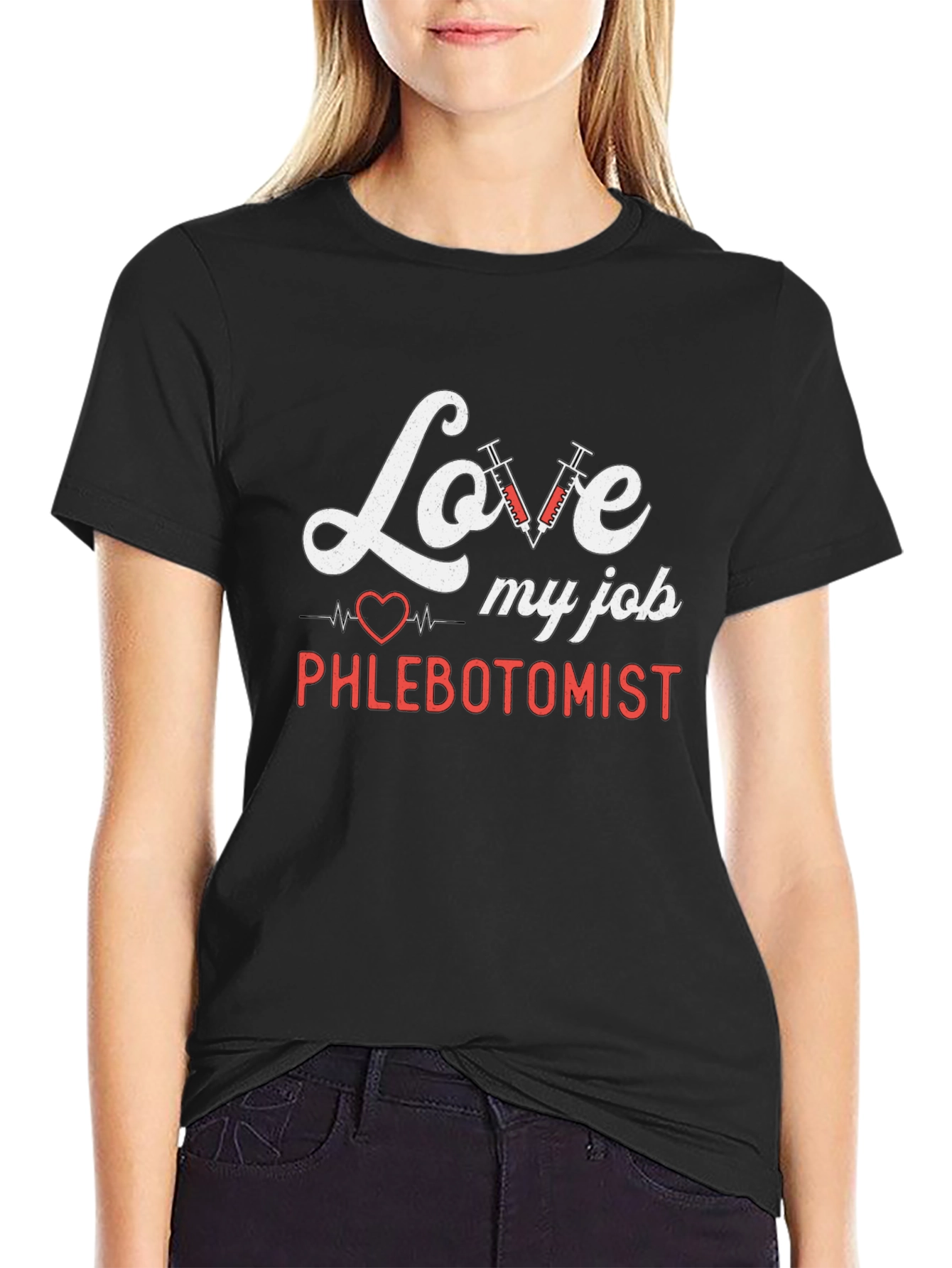 Love My Job Phlebotomist T-Shirt