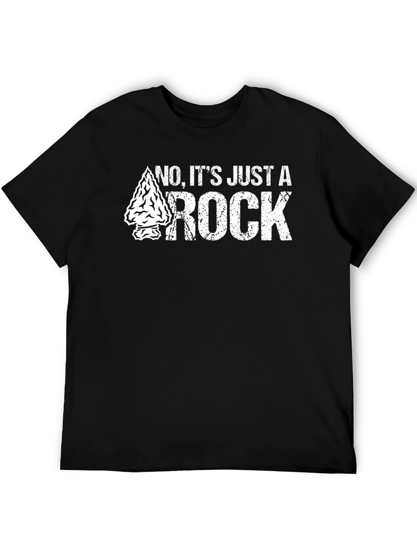 Just a Rock T-Shirt Arrowhead Design
