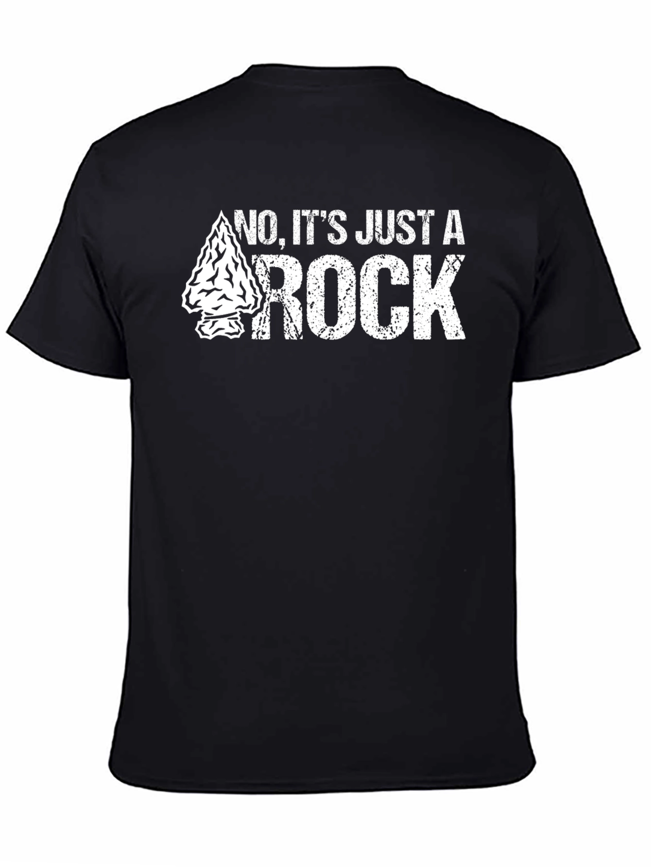 Just a Rock T-Shirt Arrowhead Design