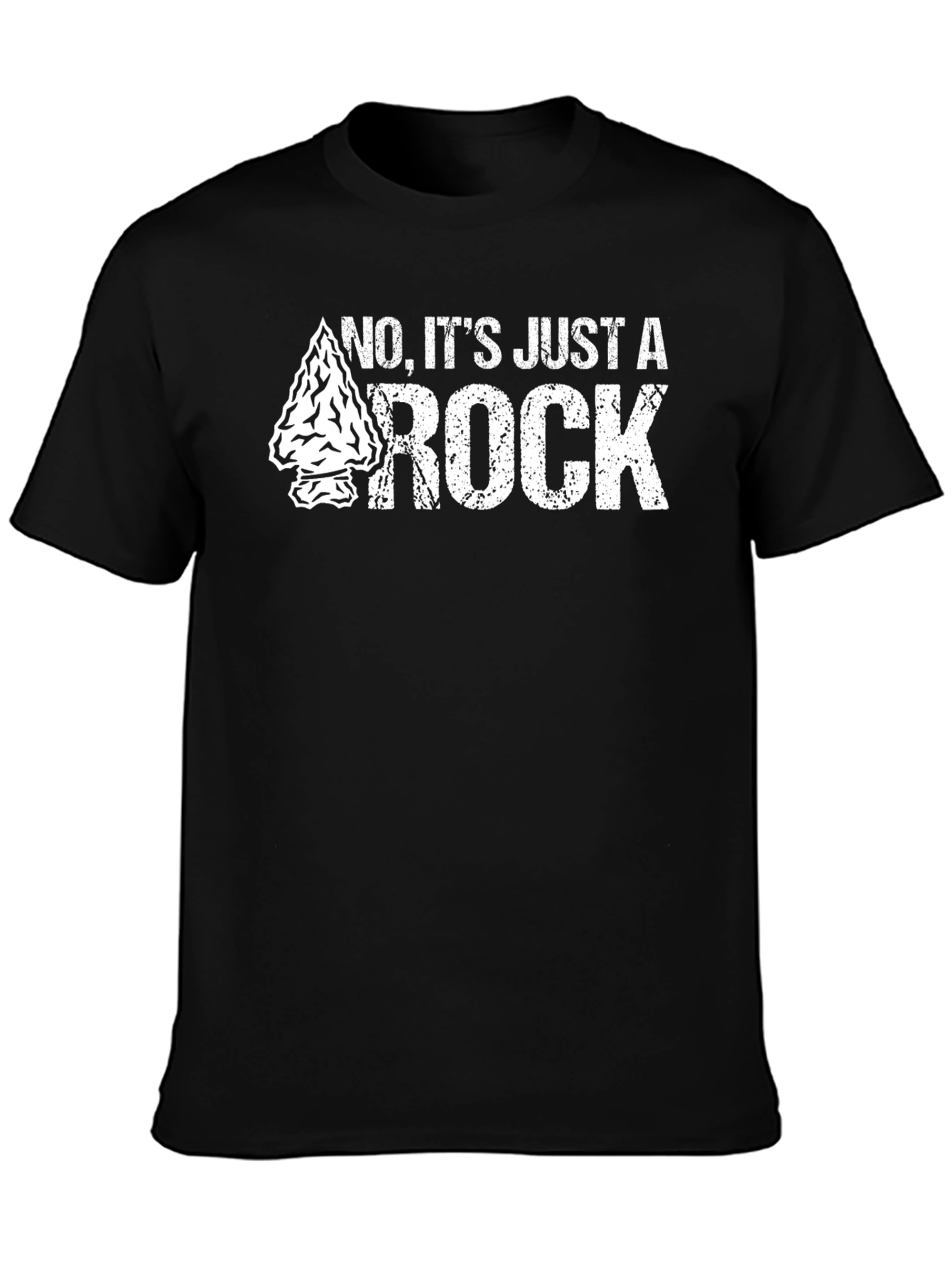 Just a Rock T-Shirt Arrowhead Design