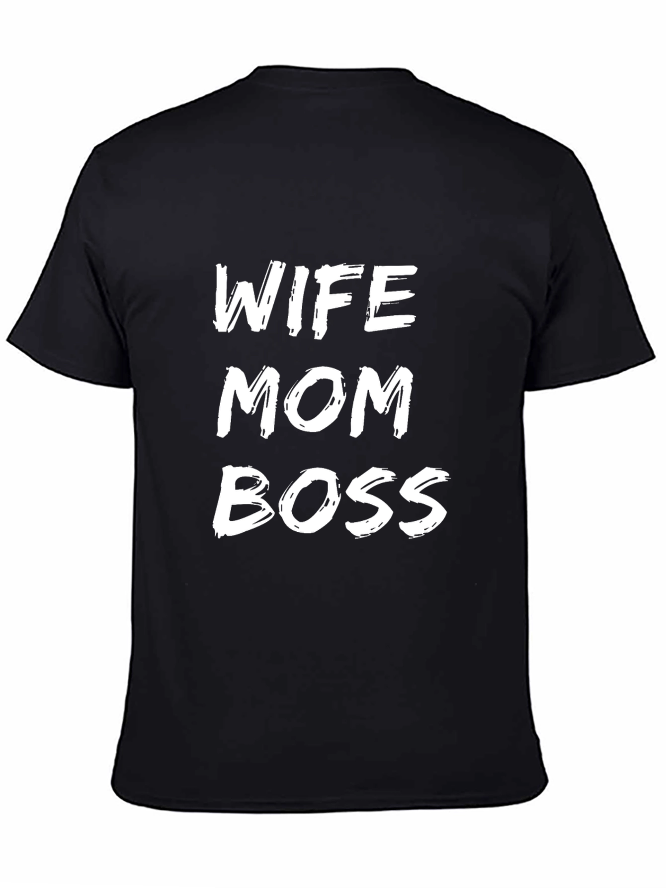 Wife Mom Boss Graphic T-Shirt - Stylish & Empowering
