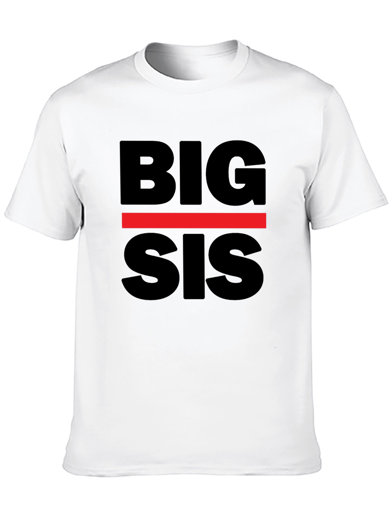 Big Sis Graphic T-Shirt - Black Tee