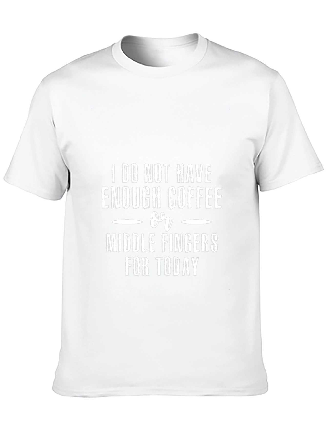 Coffee and Middle Fingers Graphic Tee