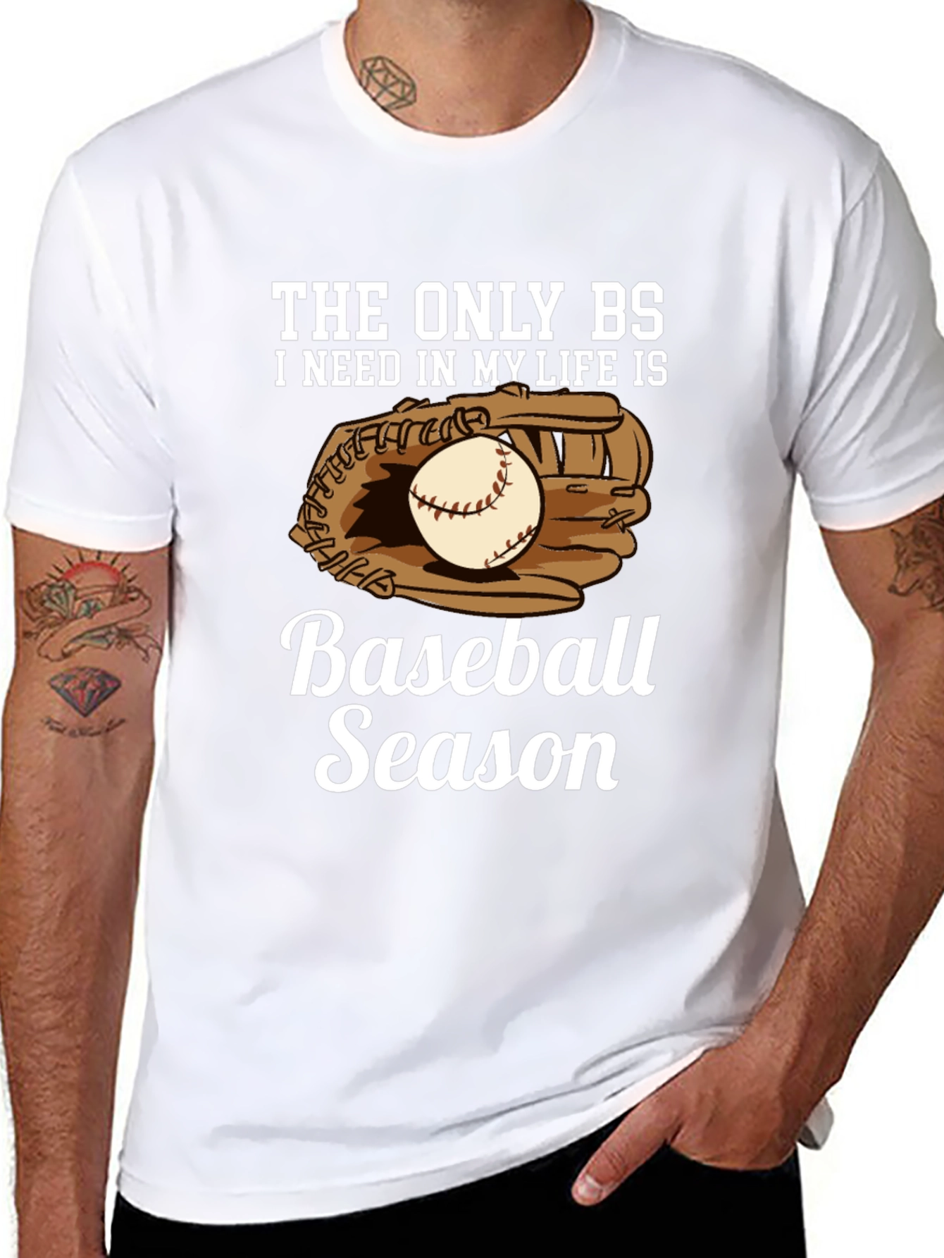 Baseball Season Graphic Tee