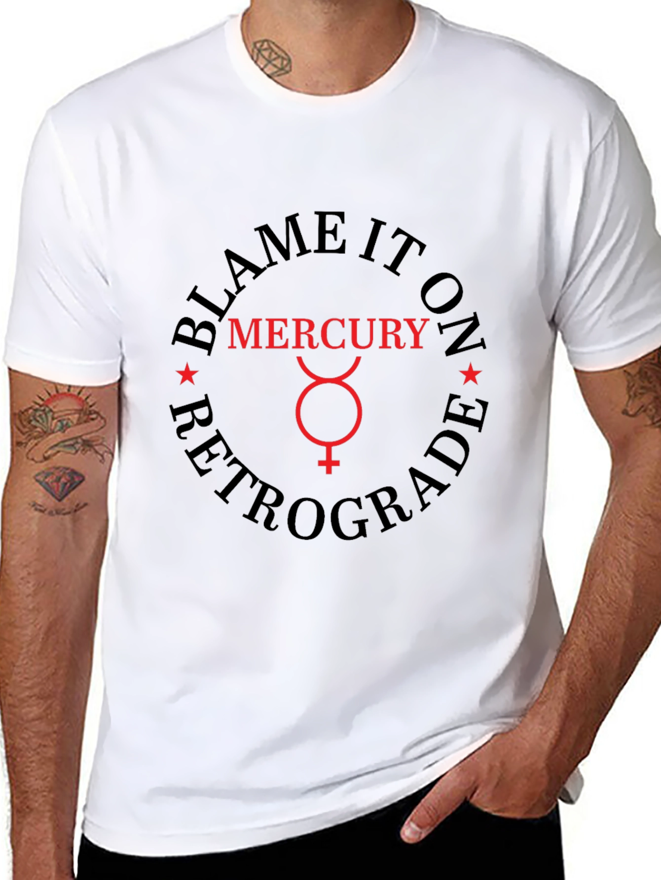 Blame It On Mercury Retrograde Graphic T-Shirt