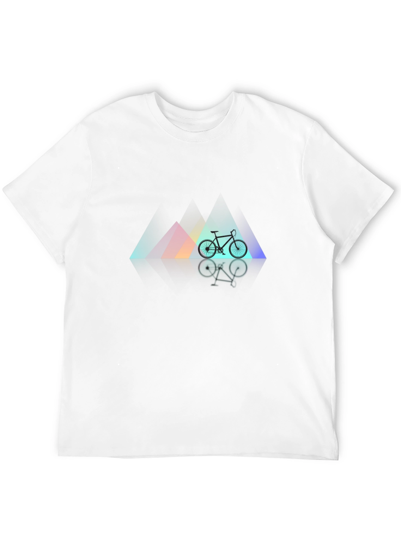 Mountain Bike Graphic Tee - Modern Design