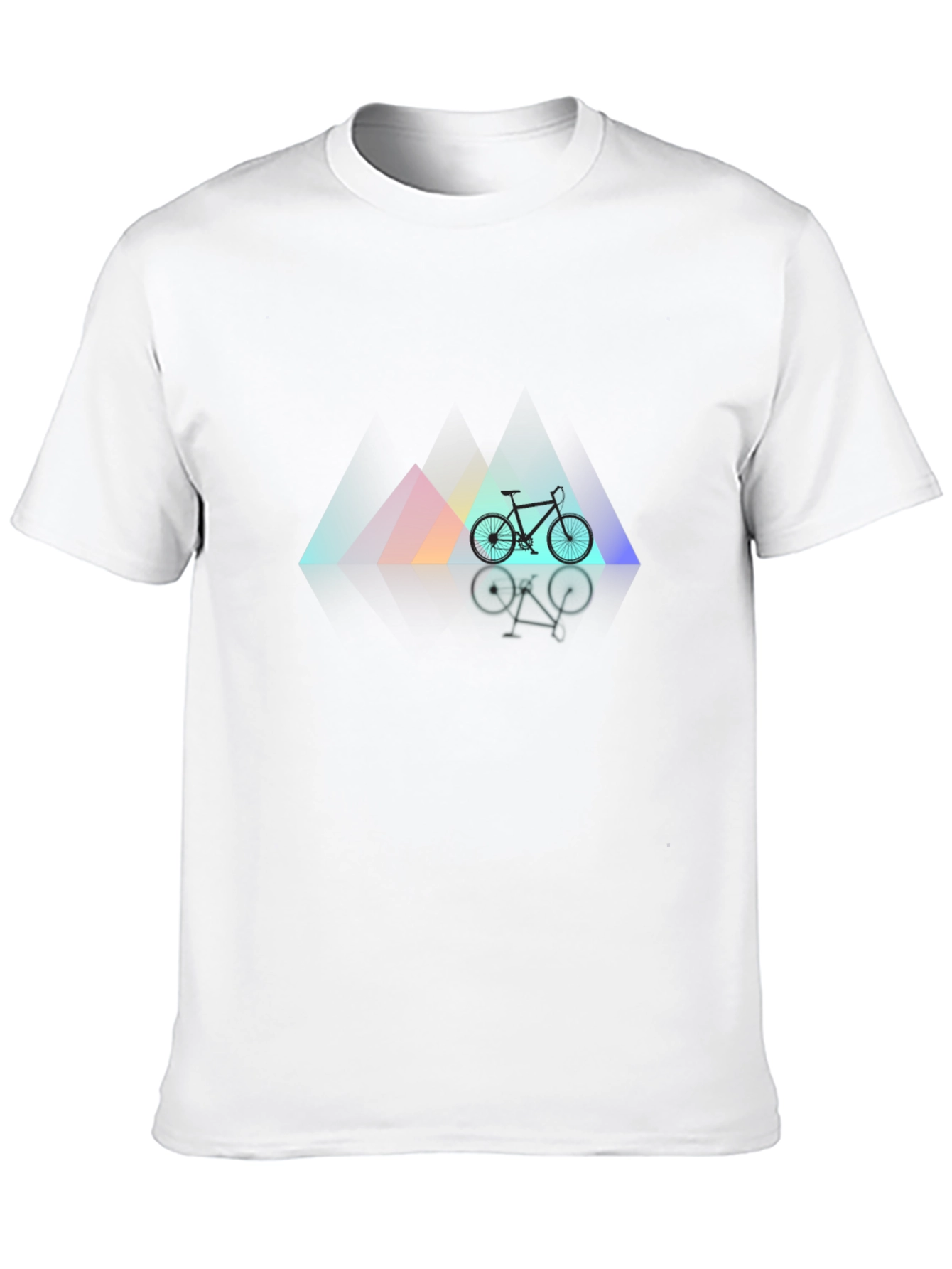 Mountain Bike Graphic Tee - Modern Design