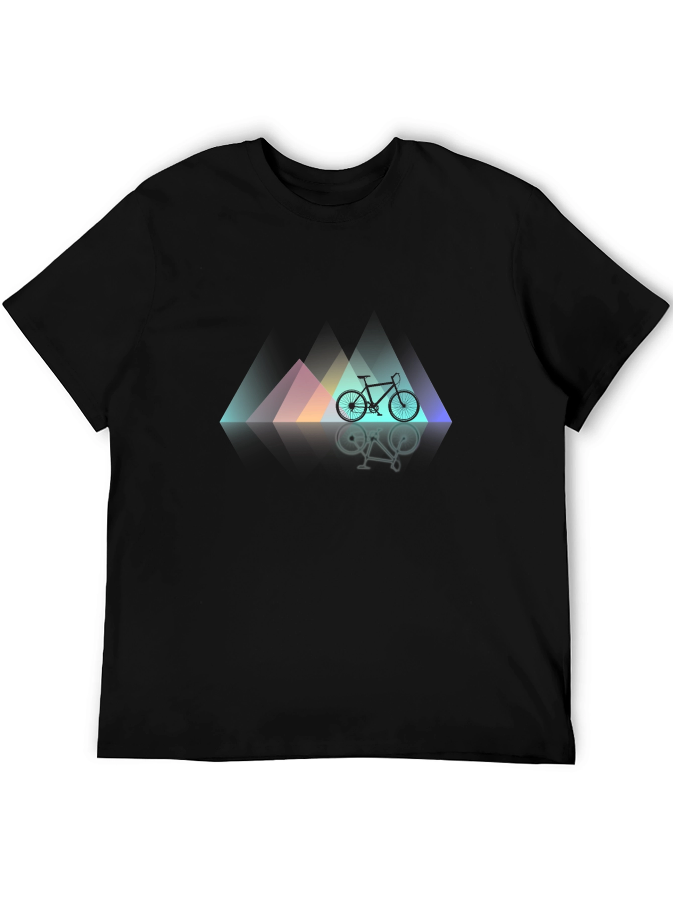 Mountain Bike Graphic Tee - Modern Design