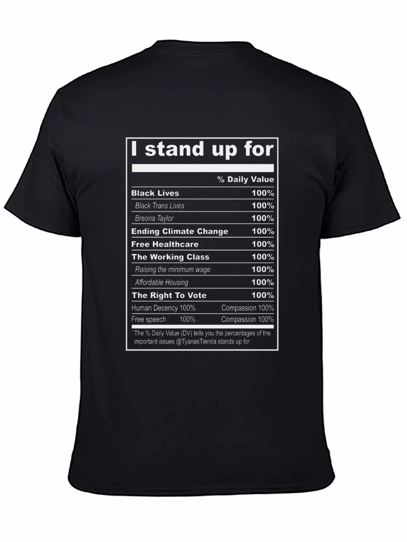 I Stand Up For Social Justice T-Shirt