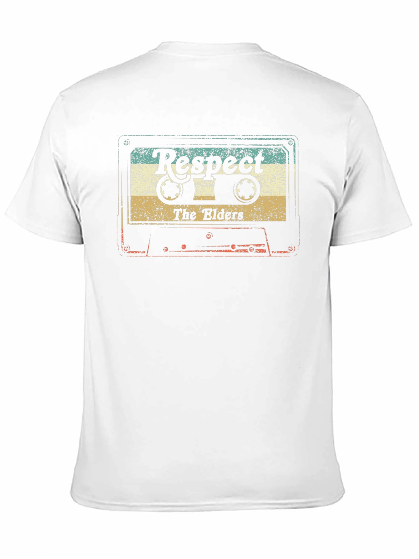 Respect The Elders Cassette Tape Graphic T-Shirt