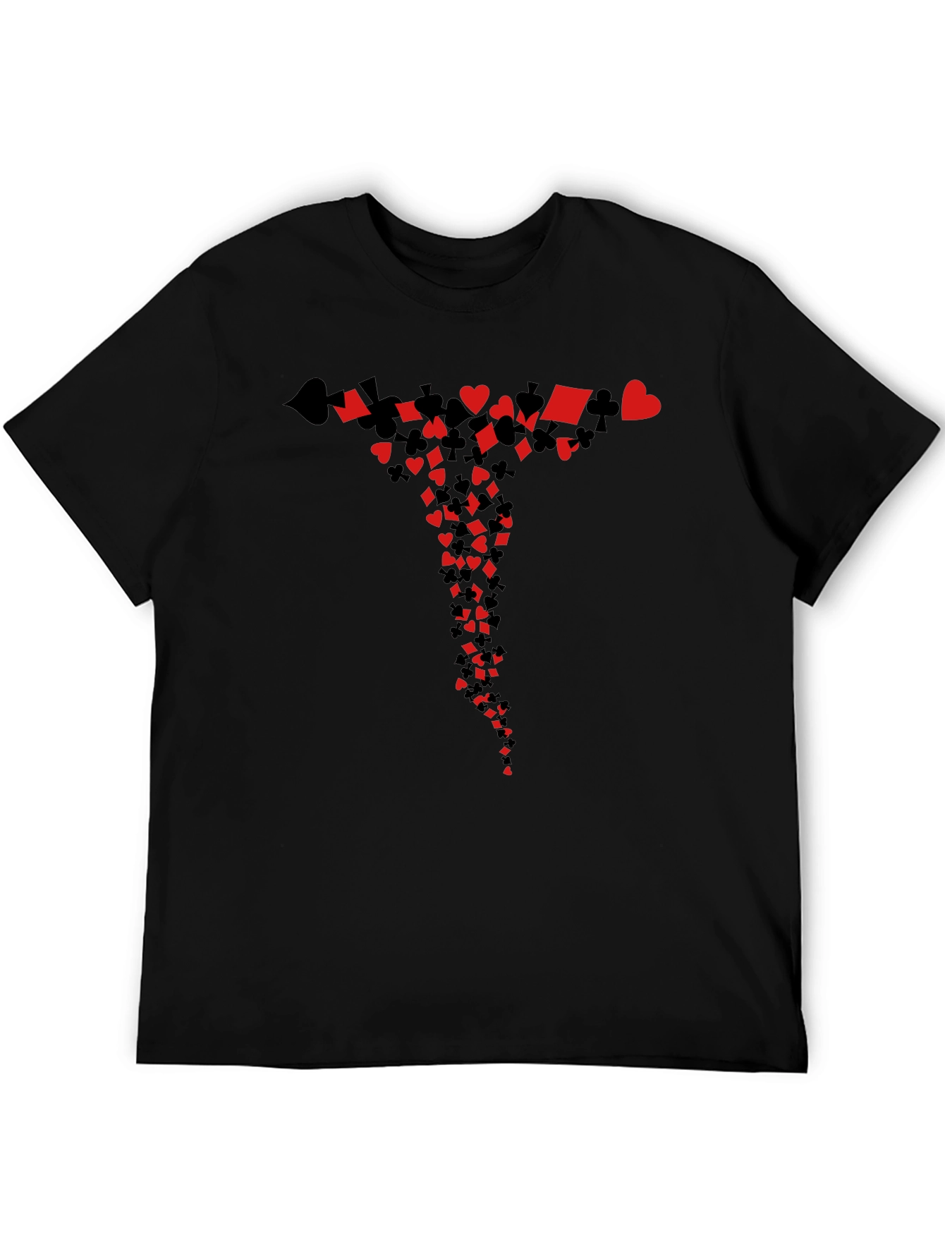 Playing Card Suits Graphic T-Shirt