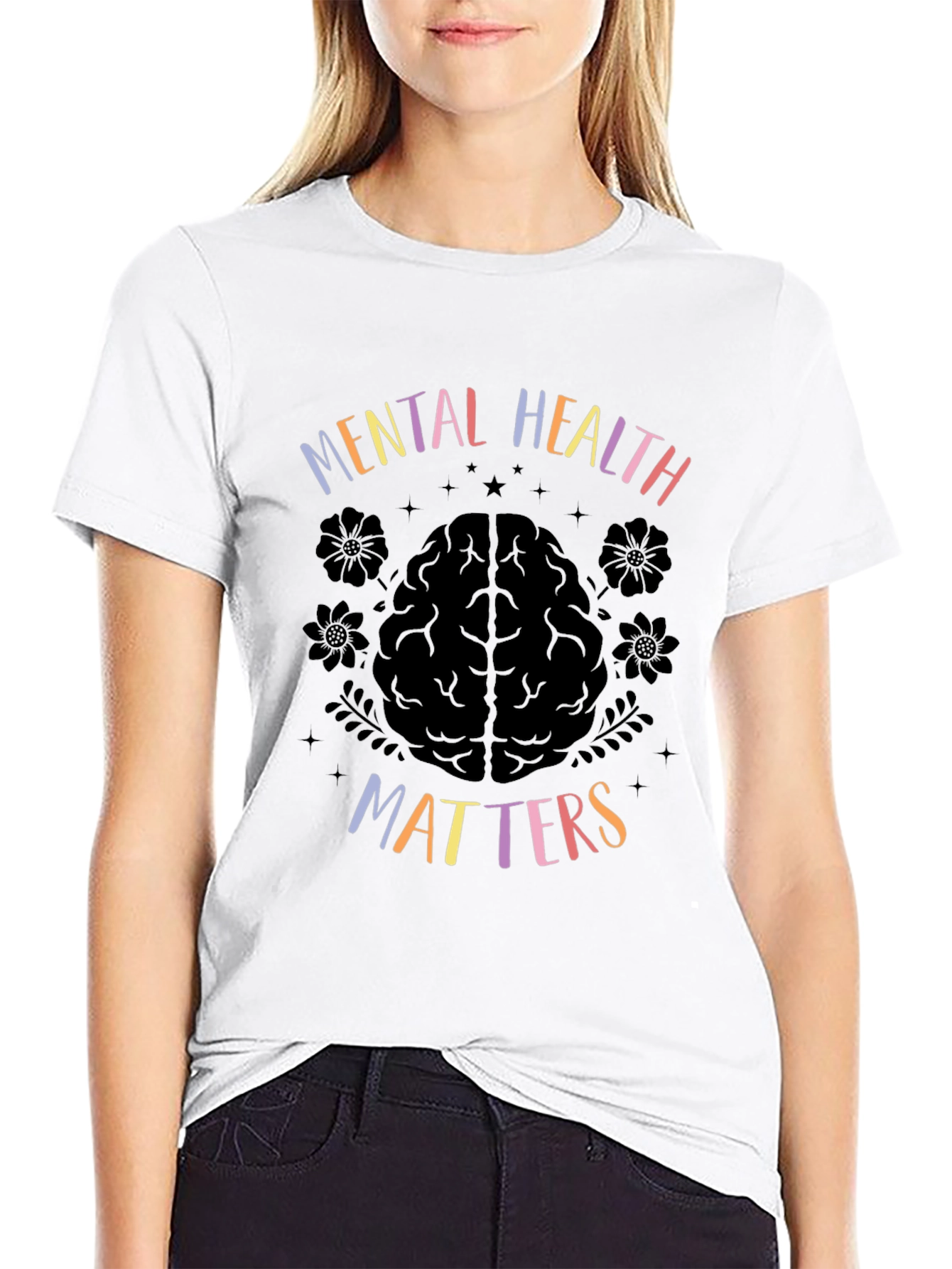 Mental Health Matters Graphic T-Shirt
