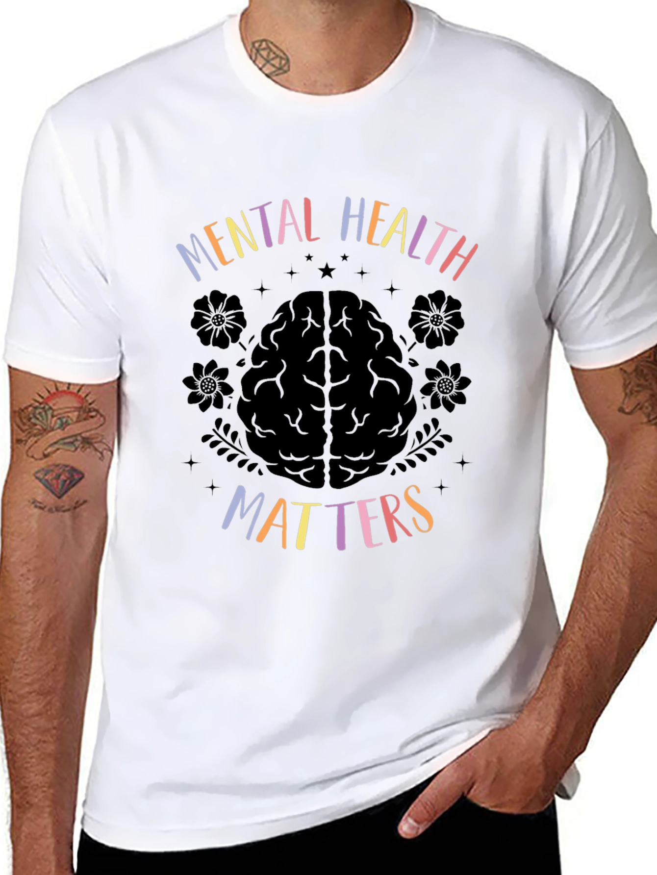 Mental Health Matters Graphic T-Shirt