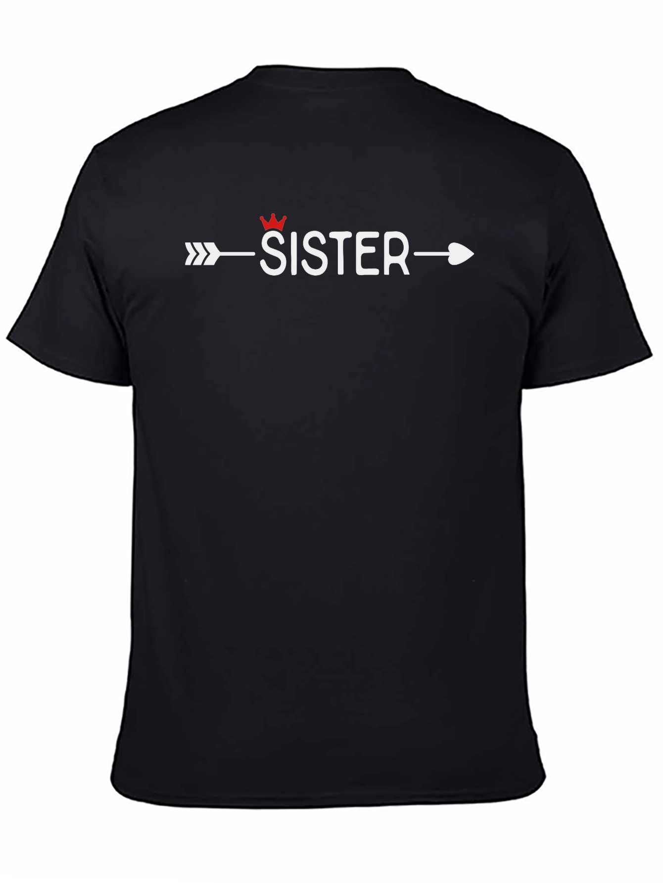 Sister Arrow Graphic T-Shirt - Casual Family Tee