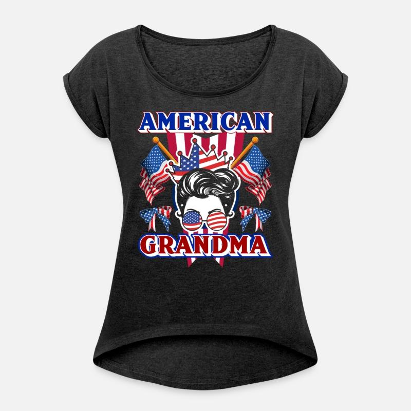 All American Grandma Patriotism USA Patriot