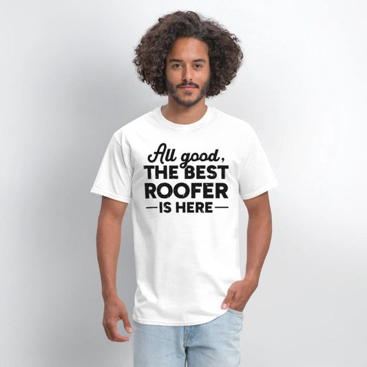 All Good The Best Roofer Is Here - Roofer Worker