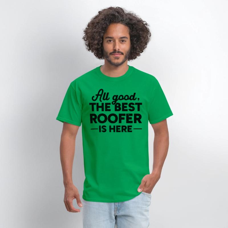 All Good The Best Roofer Is Here - Roofer Worker