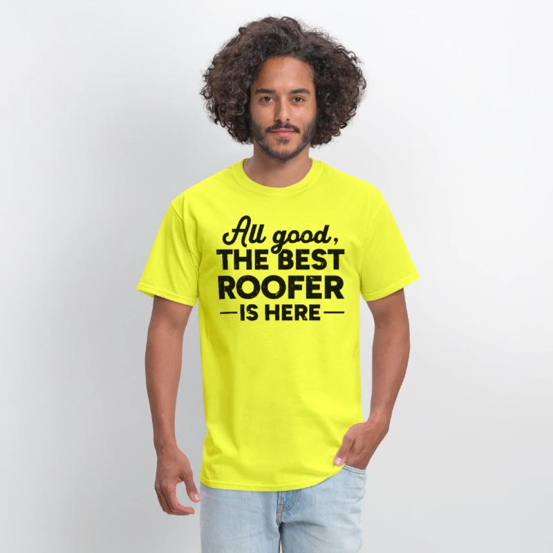 All Good The Best Roofer Is Here - Roofer Worker