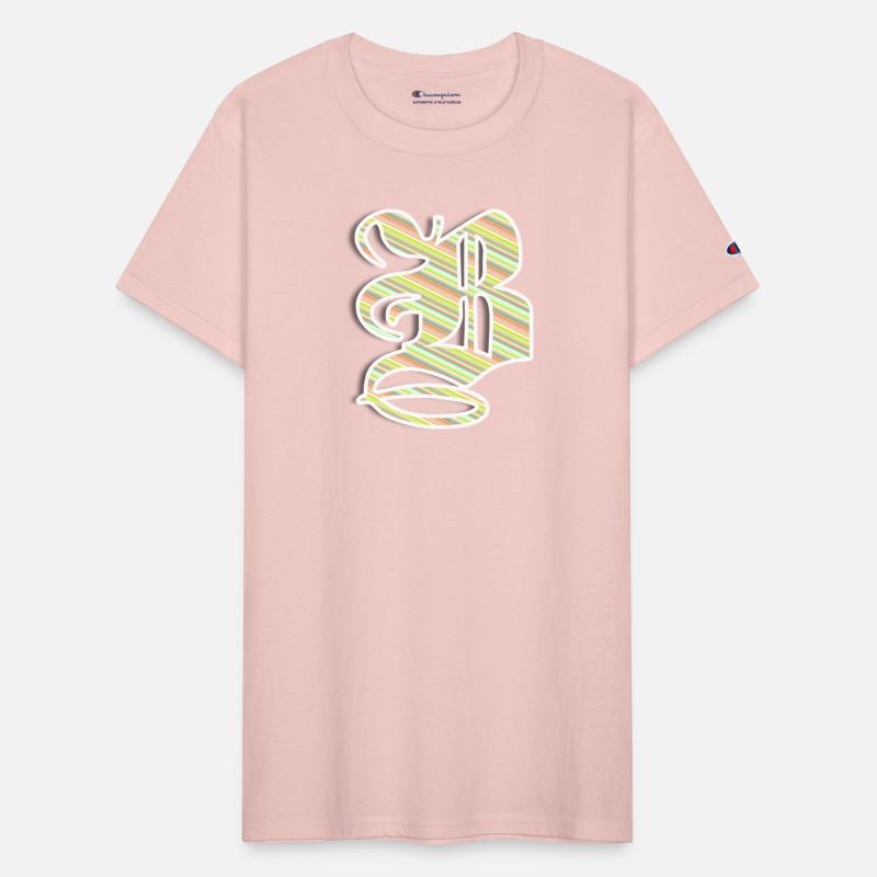 Alphabet Letter B Typography Design