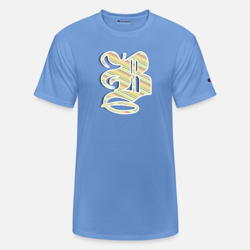 Alphabet Letter B Typography Design