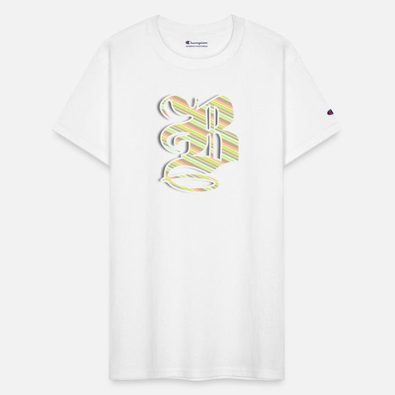 Alphabet Letter B Typography Design