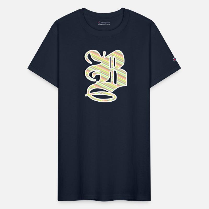 Alphabet Letter B Typography Design