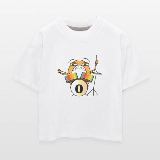 Alphabet Letter O Playing Drums