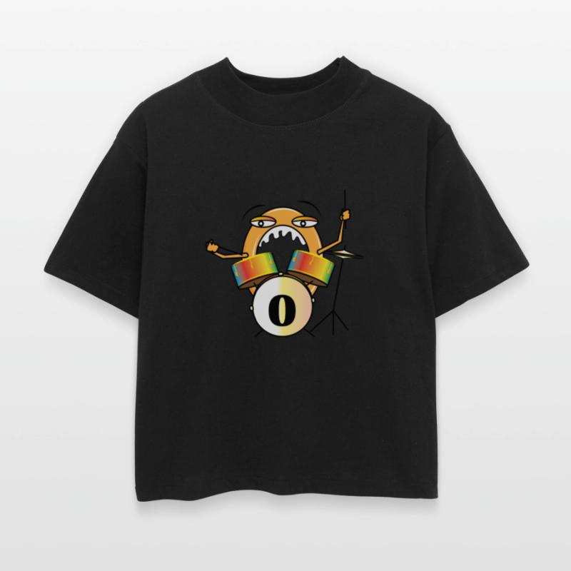 Alphabet Letter O Playing Drums