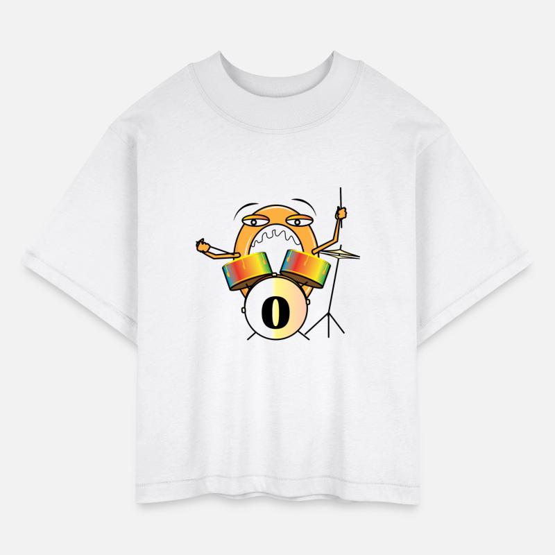 Alphabet Letter O Playing Drums