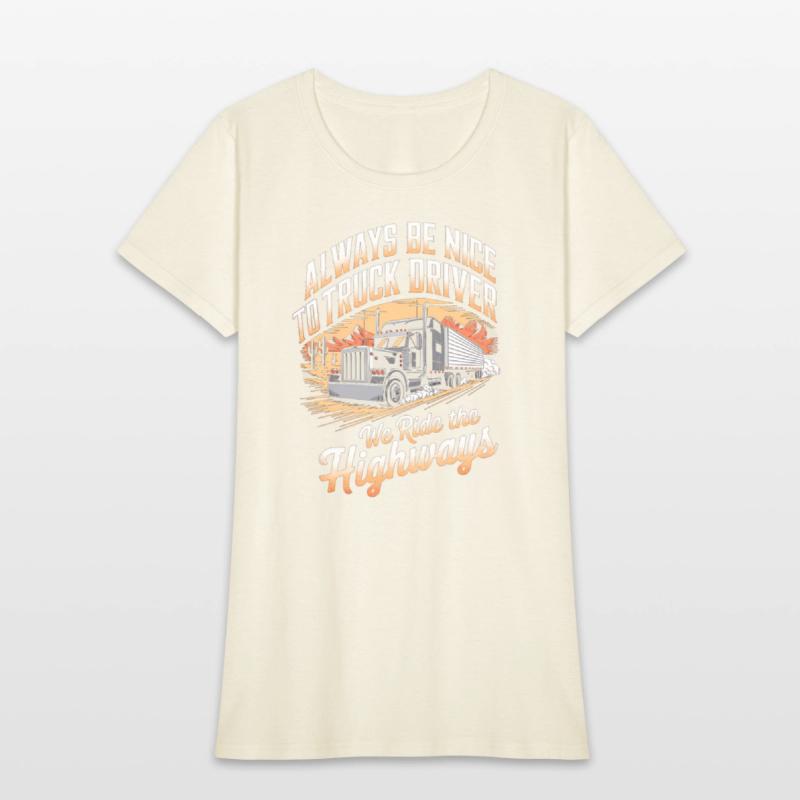 Always Nice to truck Driver Ride Highways Trucker