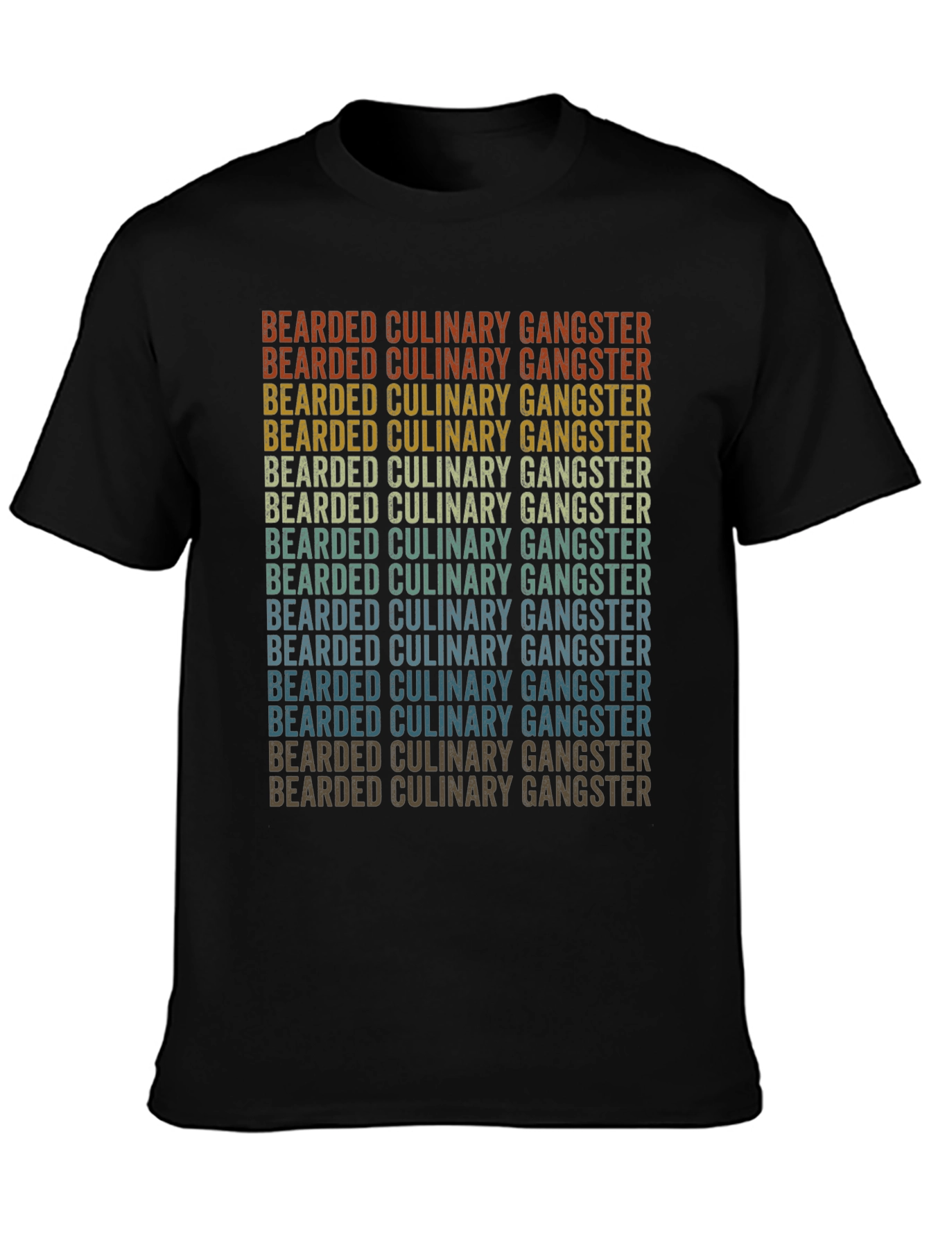 Bearded Culinary Gangster Graphic Tee