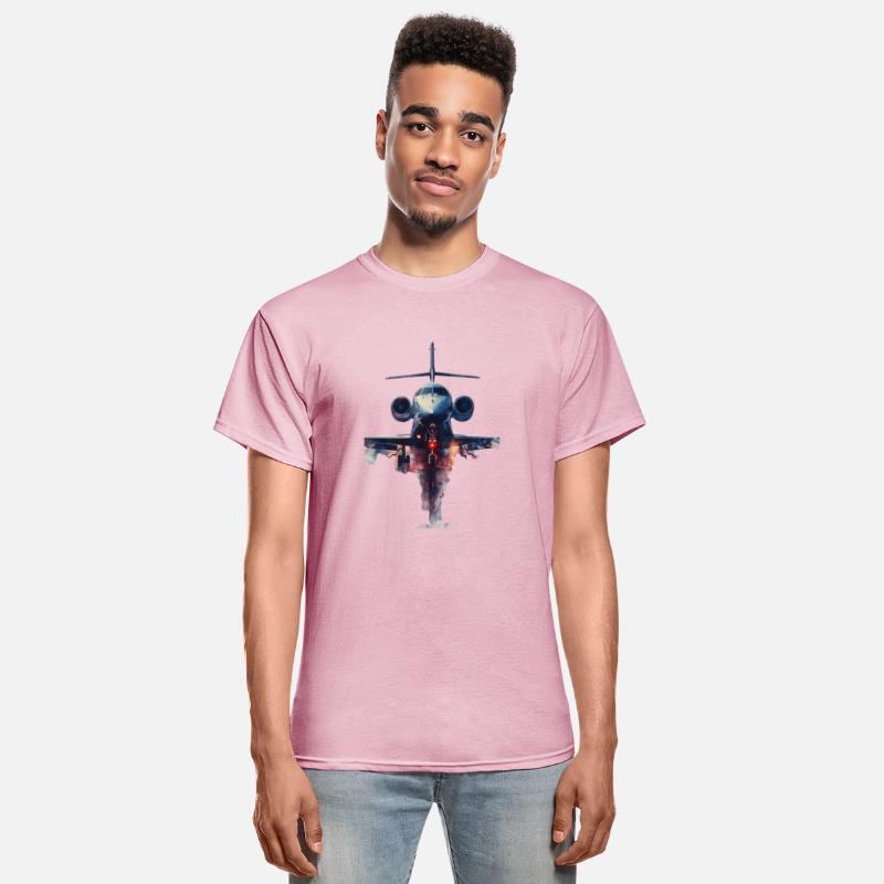 Am Ox Apparel: Modern Jet Watercolor Tee