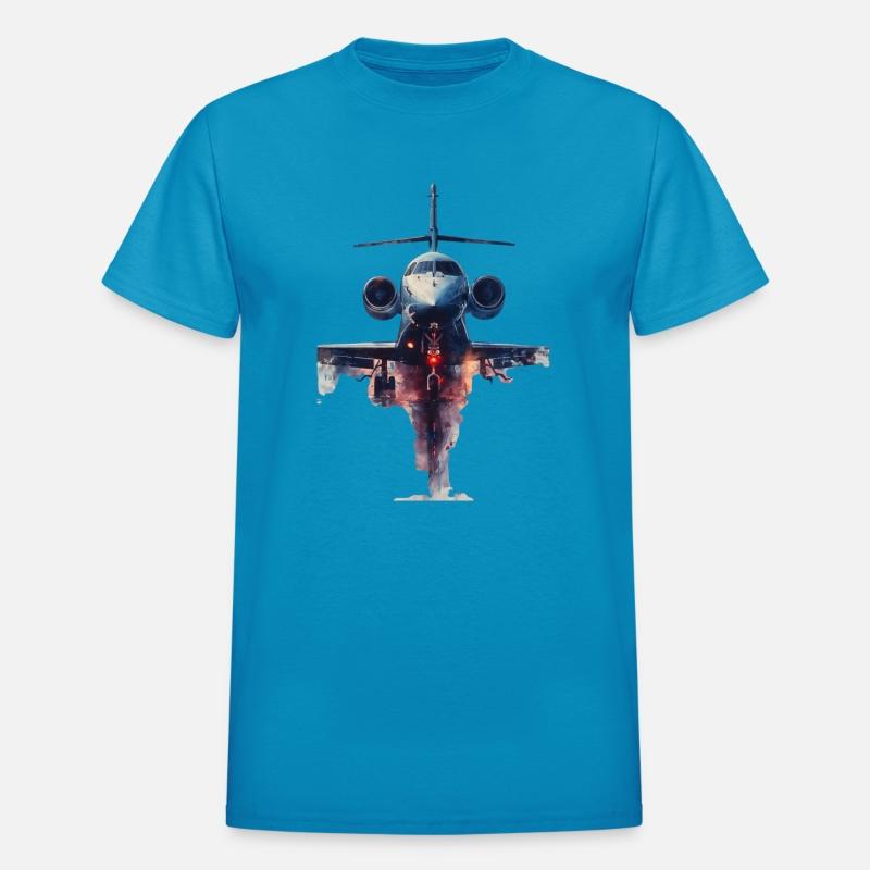 Am Ox Apparel: Modern Jet Watercolor Tee