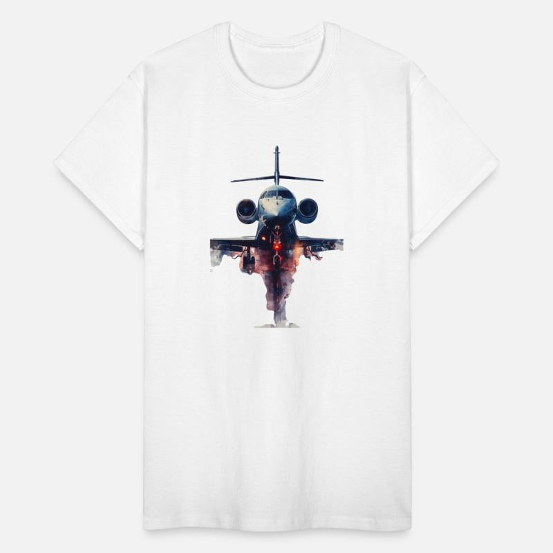 Am Ox Apparel: Modern Jet Watercolor Tee