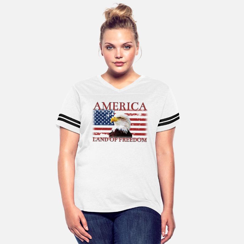 America Land Of Freedom Shirt Eagle US Flag Pride