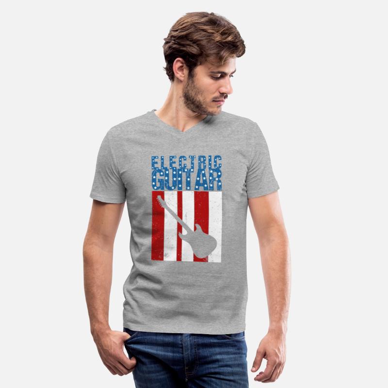 American Flag Electric Guitarist Patriotic String