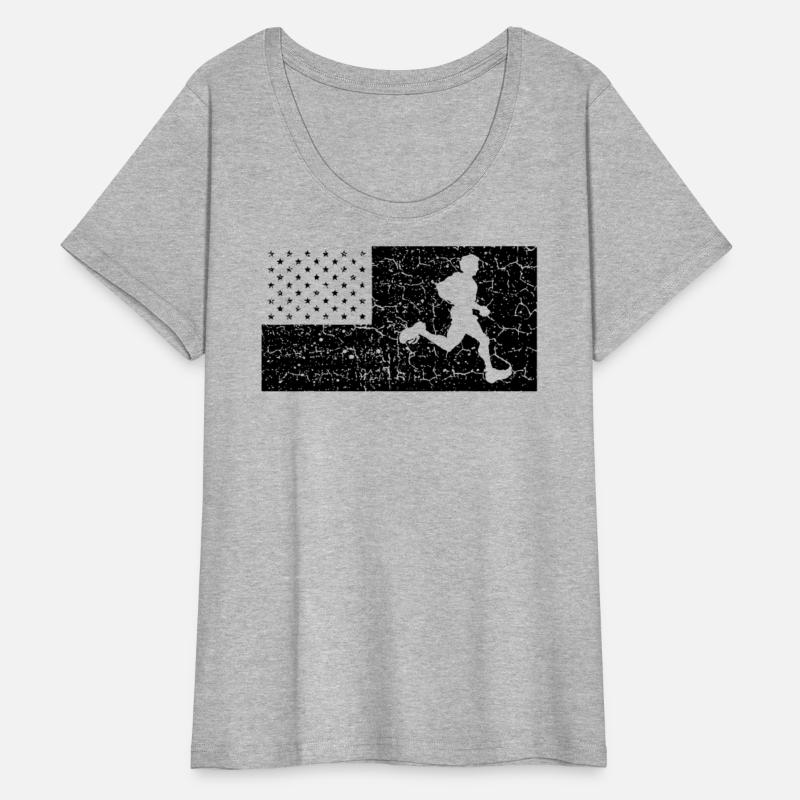 American Flag Running Gift