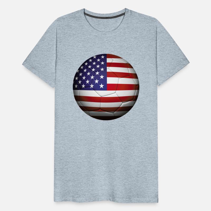 American Flag Soccer Ball, United States Fan.