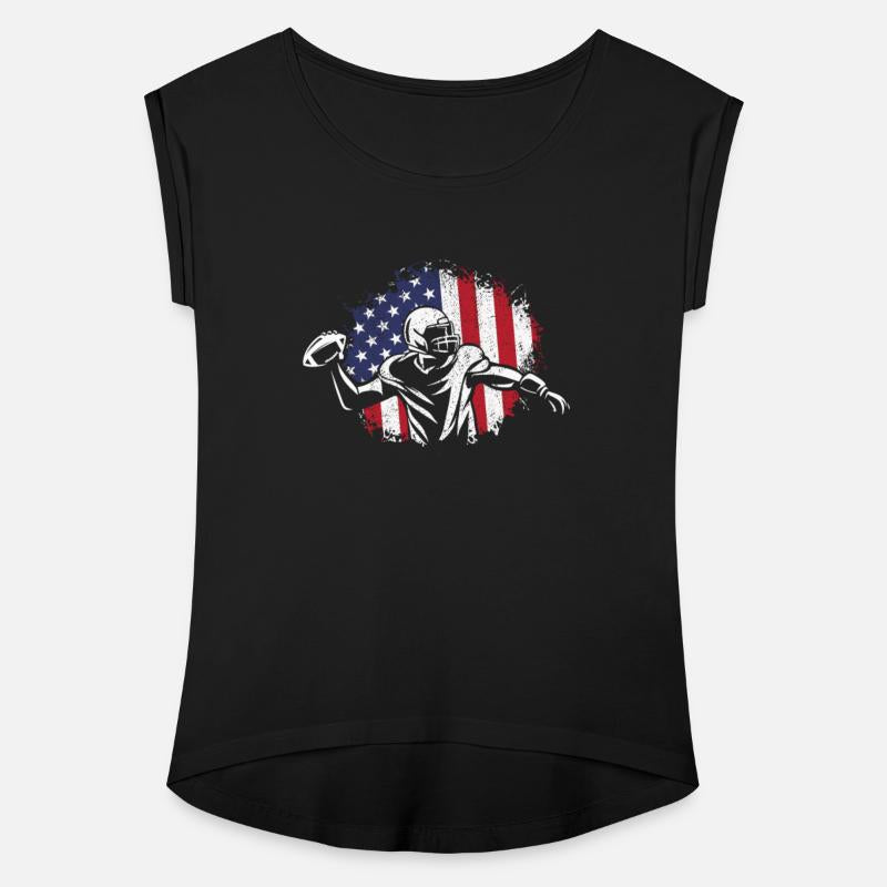 American Football Flag Patriotic Sports Football