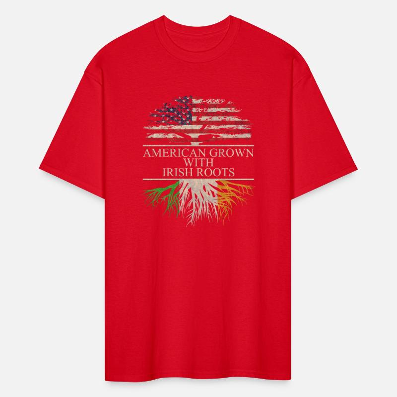 American grown irish roots